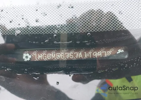 2007 Honda Accord 2.4 Ex из США, поврежденный, VIN 1HGCM56757AA19977